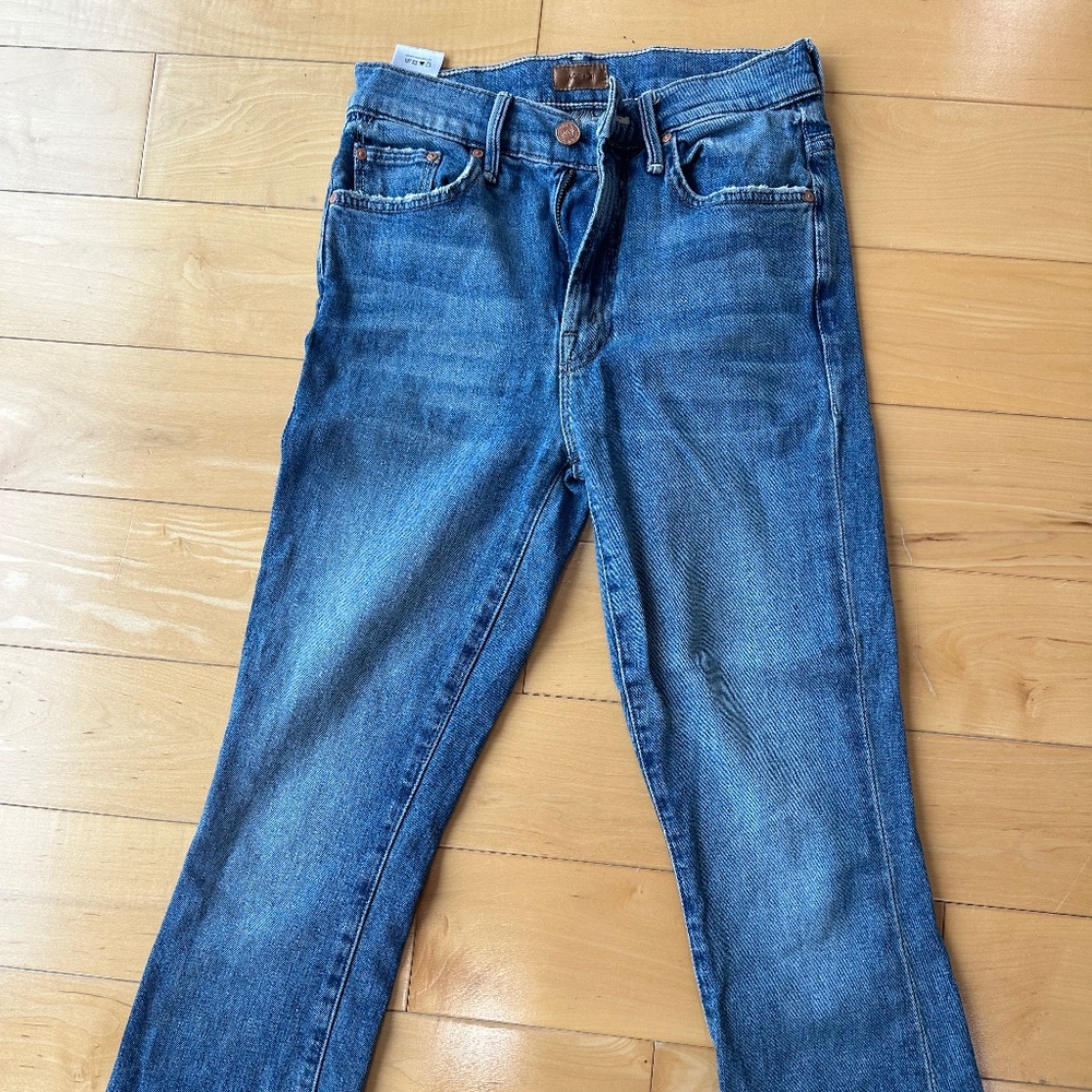 MOTHER cropped jeans (size 24)